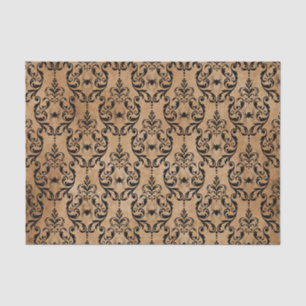  Grunge Gothic Spider en Web Tissuepapier