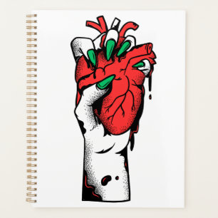 Grunge Gothique Porte-Mains Coeur Oeuvre