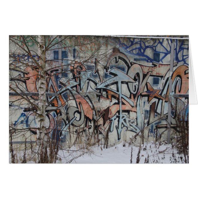 Grunge Graffiti Wall (Devant horizontal)