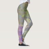 Grunge Green et Purple Leggings (Droite)