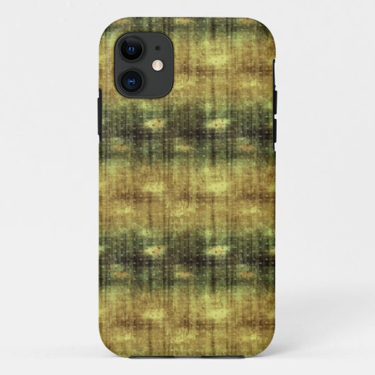 Grunge Green Gold Case-Mate iPhone Case (Achterkant)