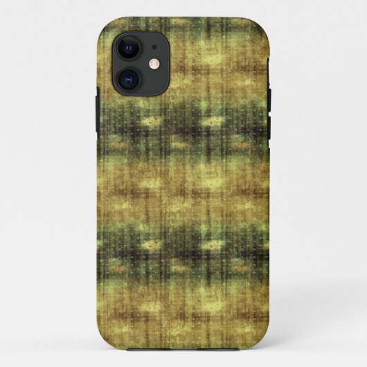 Grunge Green Gold Case-Mate iPhone Case (Achterkant)