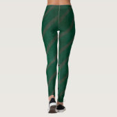 Grunge green note leggings (Dos)