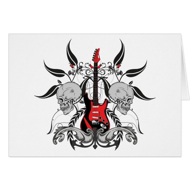 Grunge Guitar (Voorkant Horizontaal)