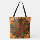 Grunge Harvest New age Sun Tote Bag (Voorkant)