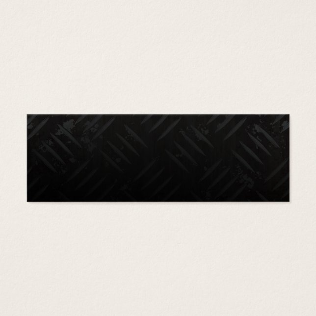 Grunge Hazard Stripes Diamond Plate (Devant)