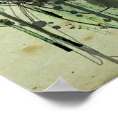 Grunge Hood Portrait Poster (Hoek)