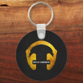 Grunge hoofdtelefoon sleutelhanger (Voorkant)