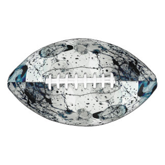 Grunge inkt-blotter american football
