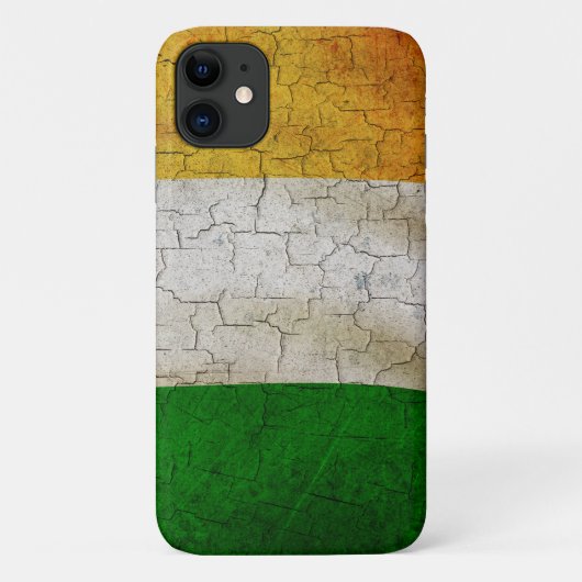 Grunge Ireland vlag Case-Mate iPhone Case (Achterkant)