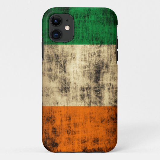 Grunge Irish Flag Case-Mate iPhone Case (Achterkant)