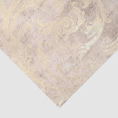 Grunge Ivory Damask Tissuepapier (Detail)