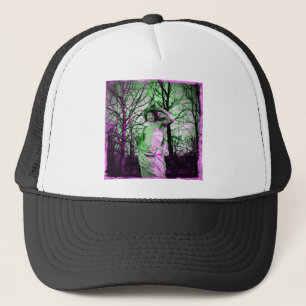 Grunge Jardin des Tuileries standbeeld Trucker Pet