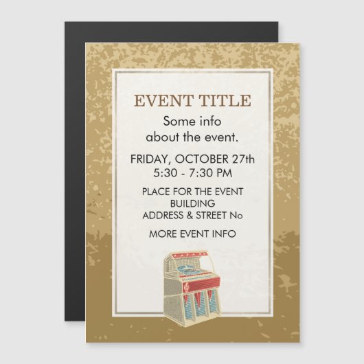 Grunge Jukebox (Voorkant / Achterkant)