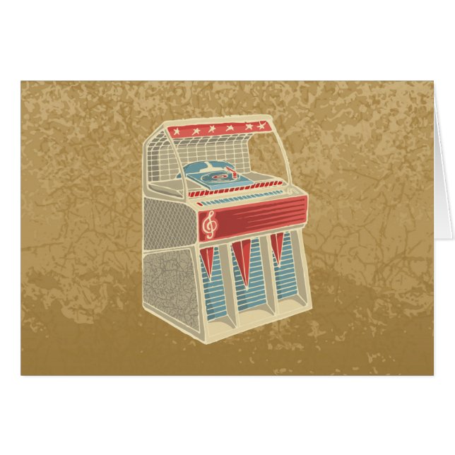 Grunge Jukebox (Voorkant Horizontaal)