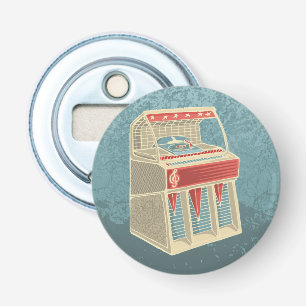 Grunge Jukebox Button Flesopener