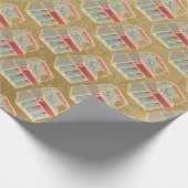 Grunge Jukebox Cadeaupapier (Hoek)