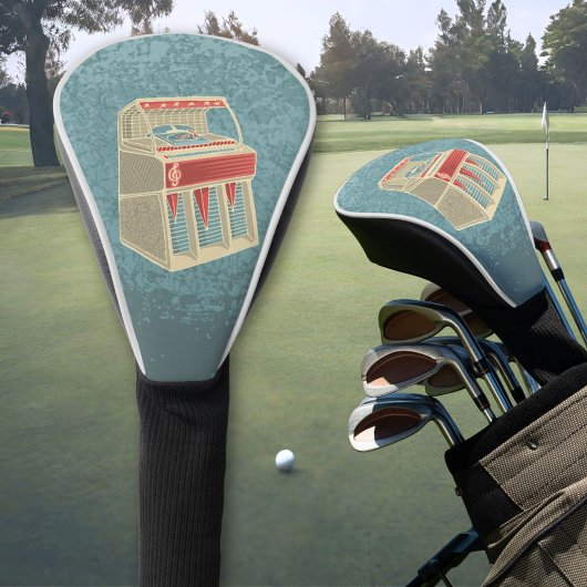 Grunge Jukebox Golfheadcover