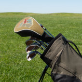 Grunge Jukebox Golfheadcover (Insitu)