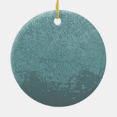 Grunge Jukebox Keramisch Ornament (Achterkant)