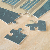 Grunge Jukebox Legpuzzel (Zijkant)