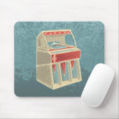 Grunge Jukebox Muismat (Met muis)