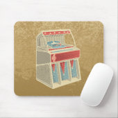 Grunge Jukebox Muismat (Met muis)