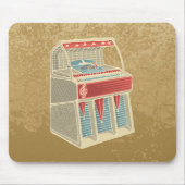 Grunge Jukebox Muismat (Voorkant)
