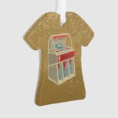 Grunge Jukebox Ornament (voorkant)