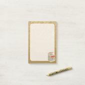 Grunge Jukebox Post-it® Notes (Op bureau)