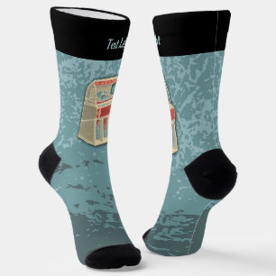 Grunge Jukebox Socks Sokken