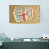 Grunge Jukebox Spandoek (Beurs)