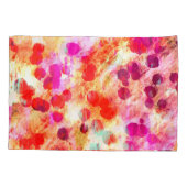 Grunge kleur dot textuur achtergrond kussensloop (Achterkant)