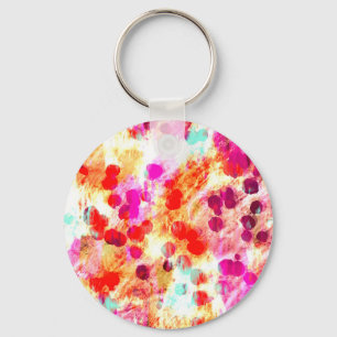 Grunge kleur dot textuur achtergrond sleutelhanger