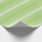Grunge Lime Green Pattern - Summer Abstract Decor Cadeaupapier (Hoek)