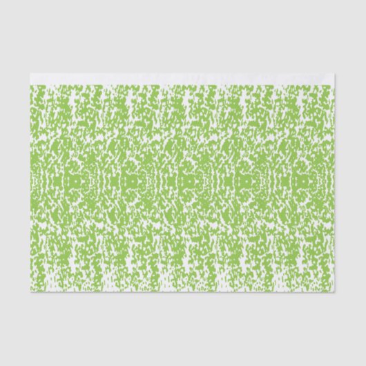 Grunge Lime Green Pattern - Summer Abstract Decor Tissuepapier (Voorkant)