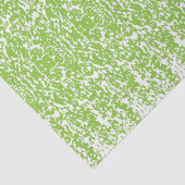 Grunge Lime Green Pattern - Summer Abstract Decor Tissuepapier (Detail)