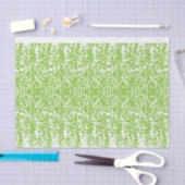 Grunge Lime Green Pattern - Summer Abstract Decor Tissuepapier (Craft)