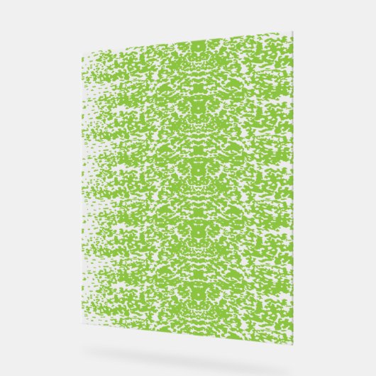 Grunge Lime Texture verte (Angle)
