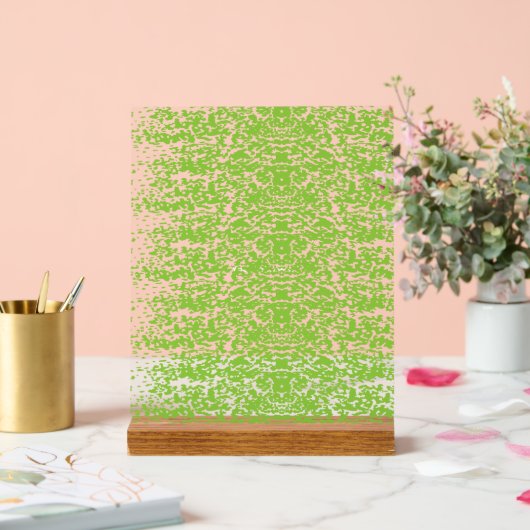 Grunge Lime Texture verte (Mariage)