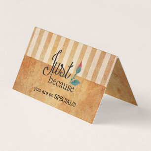 Grunge  Linde Stripes   Alleen omdat Kaart