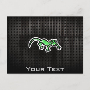 Grunge Lizard Briefkaart