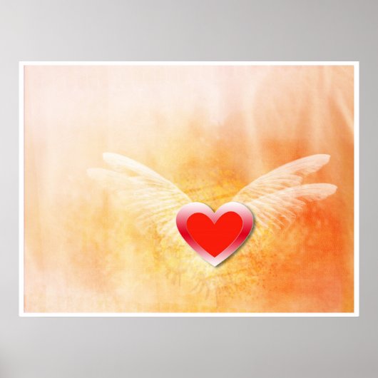 Grunge love poster (Voorkant)