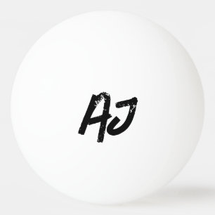 Grunge-monogram Man Pingpongballen