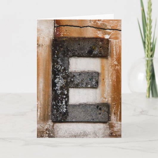 Grunge monogramme E (Devant)