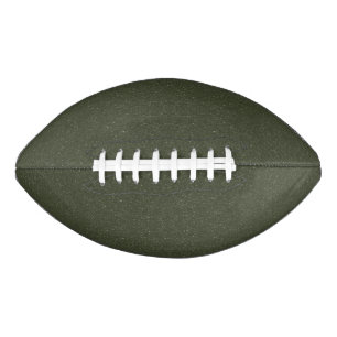 Grunge Moss Green Custom Football