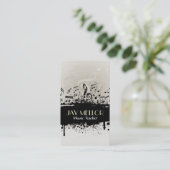 Grunge Music Visitekaartje (Staand voorkant)