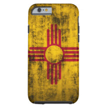 Grunge New Mexico Flag