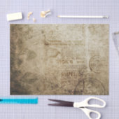 Grunge Newspapier Tissuepapier (Craft)