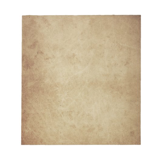 grunge parchment notitieblok (Voorkant)
